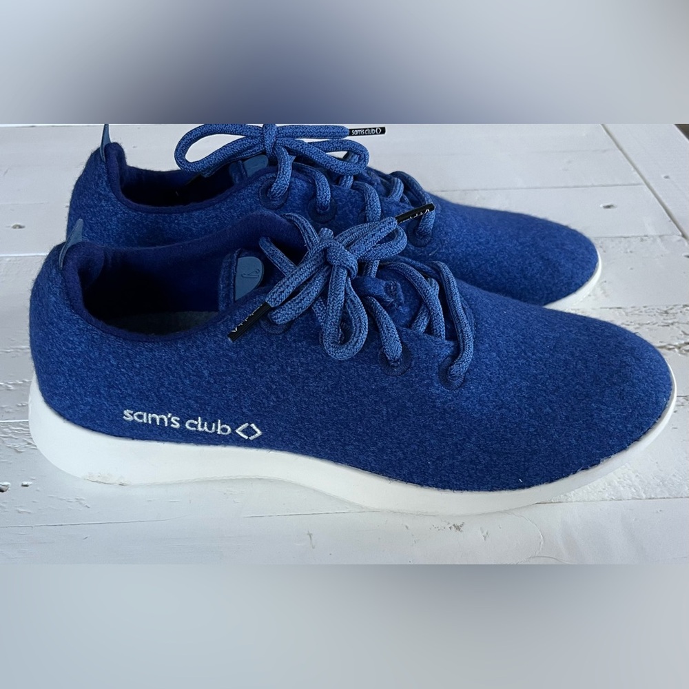 Allbirds Blue Sams Club Logo Women’s  Shoes Size 11 New!
